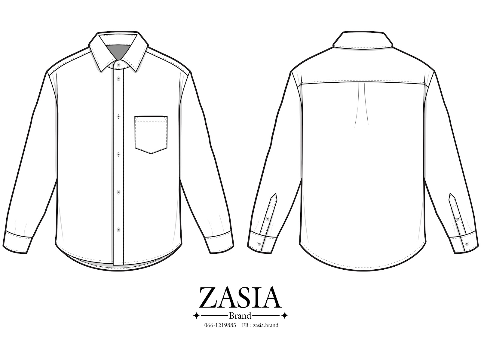 เสื้อเชิ้ตแขนยาว (Long Sleeve Shirt)